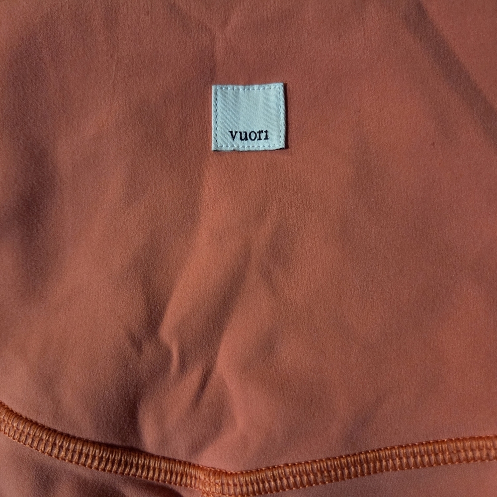 Vuori Orange Leggings - Picture 6 of 7